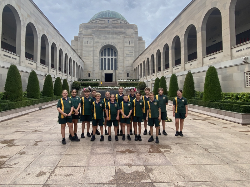 school excursions Canberra student group visiting Parliament House