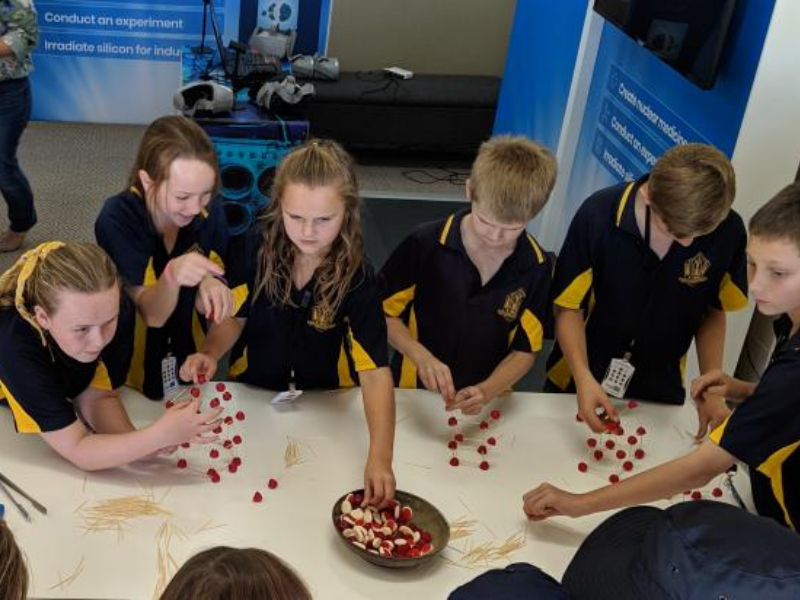 School group visiting historical museum on Perth school trips learning program